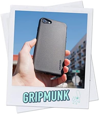 מארז SMARTISH SE SE SLIM - GripMunk [קל משקל + מגן] כיסוי דק עבור Apple iPhone SE 2022/2020 & iPhone